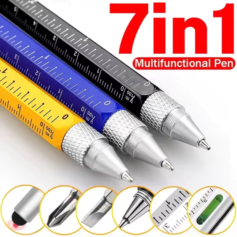 Writing Tools - 7 w 1: wielofunkcyjny długopis z