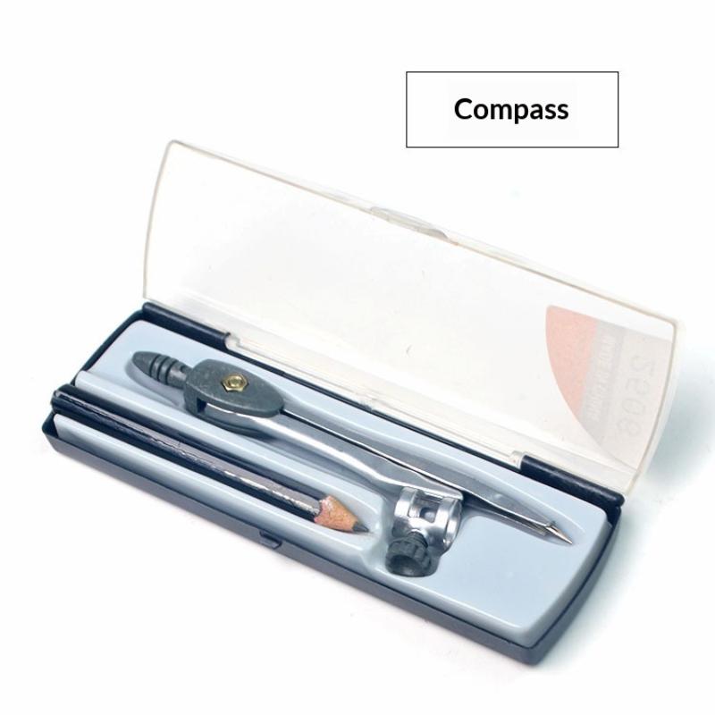 Zestaw metalowych cyrkieli z m – Math Geometry Set With Compass recenzja i cena